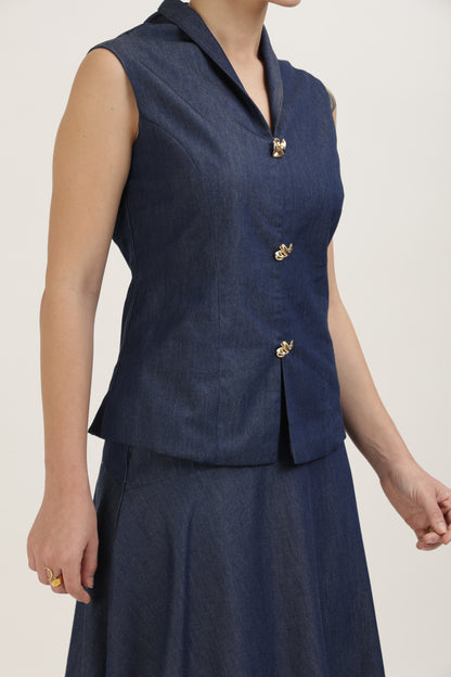 Tailored Vest Top
