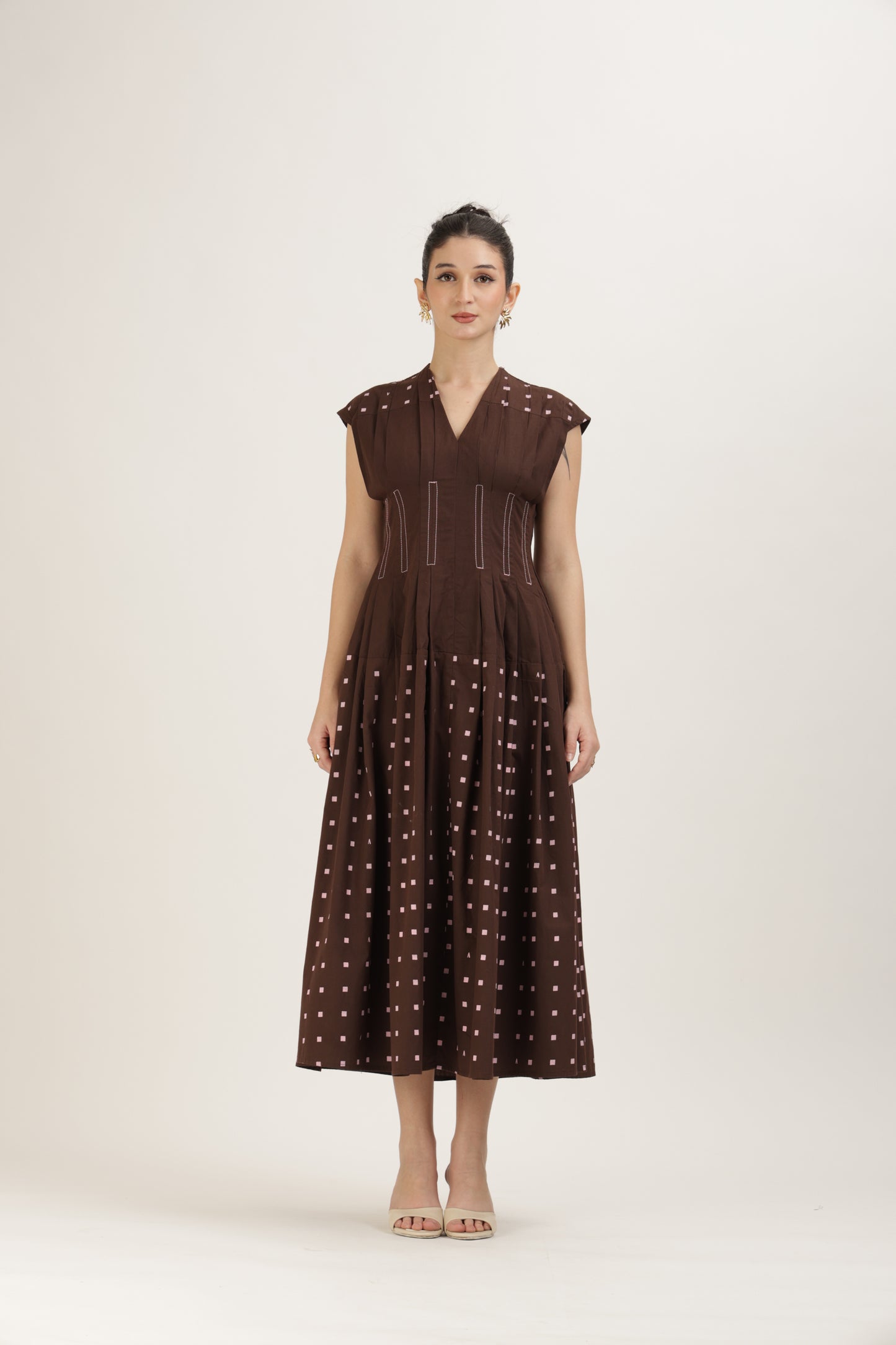 Soft Pleat Dress