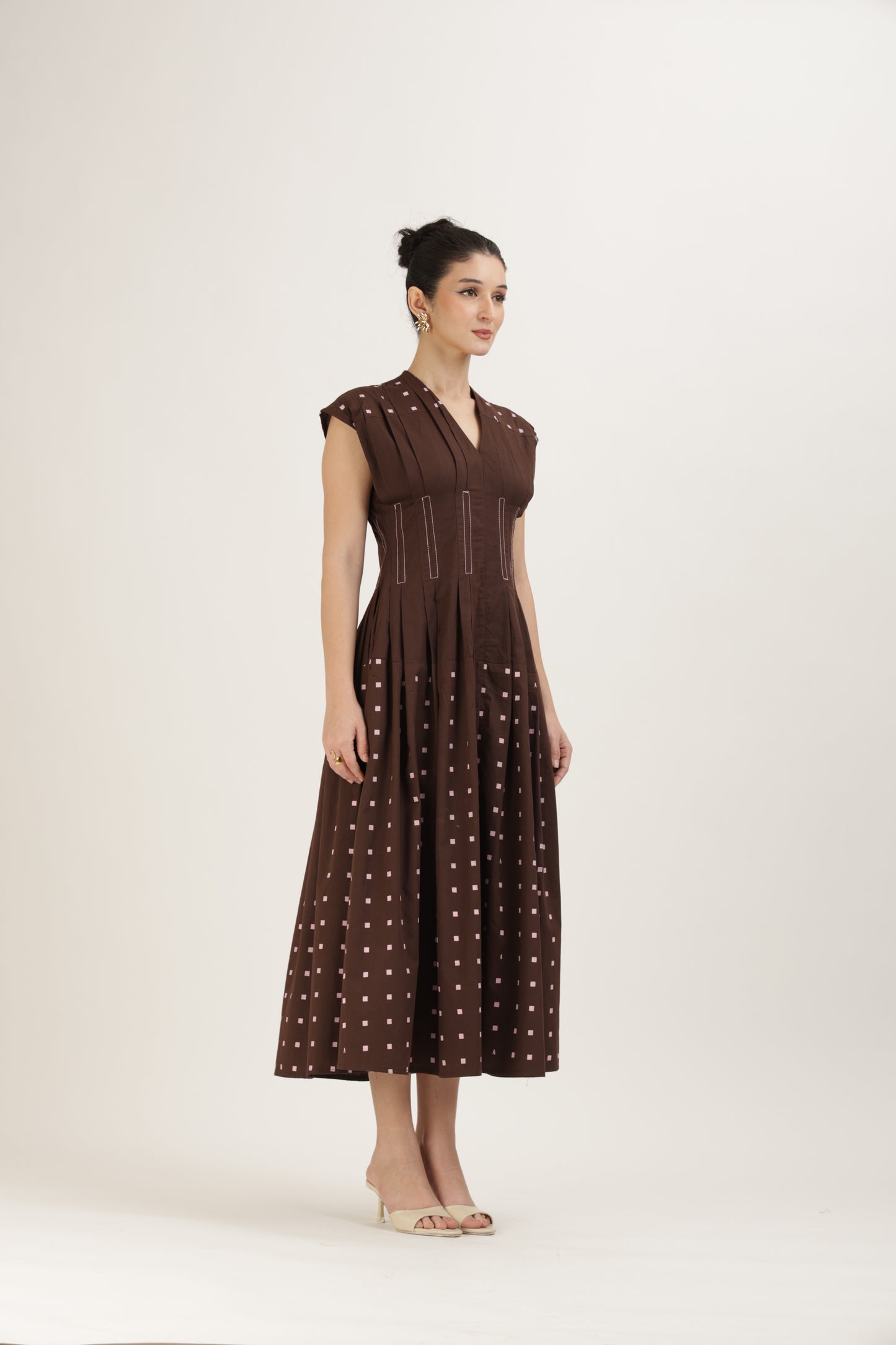 Soft Pleat Dress
