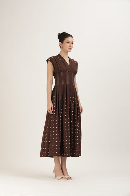 Soft Pleat Dress