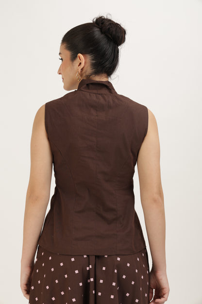 Tailored Vest Top