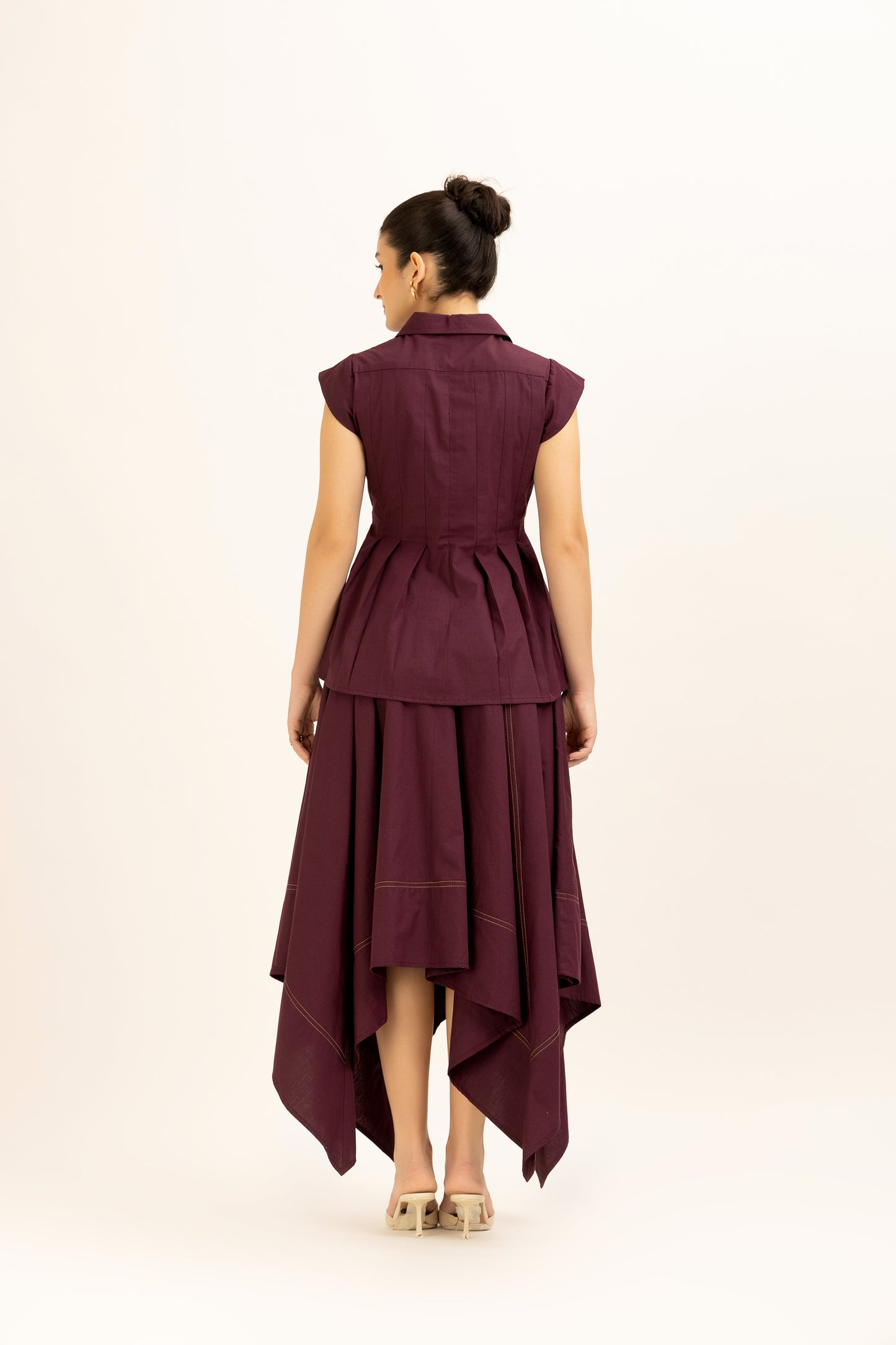 Angular Hem Skirt
