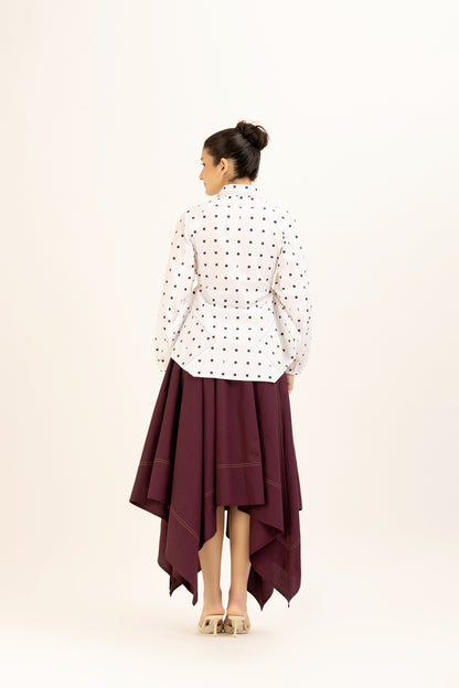 Printed Flared Stitchline Set