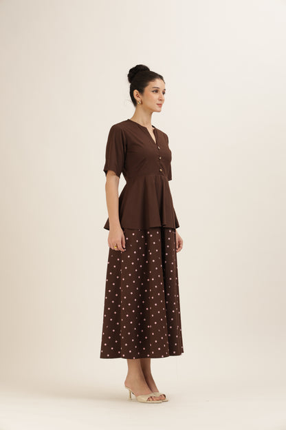 Peplum Dress