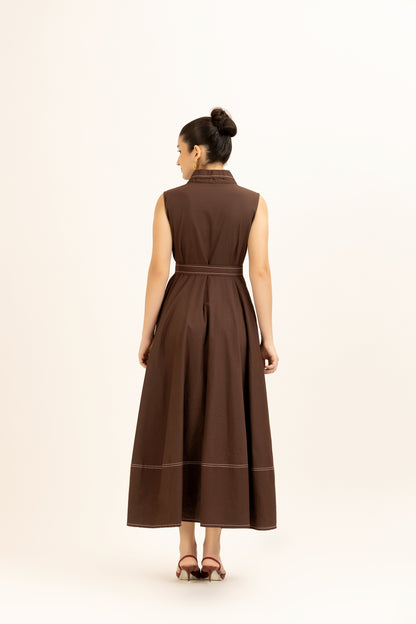 Bold Button Dress