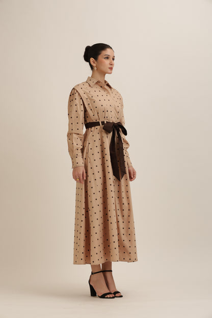 Belted Shirt Dress