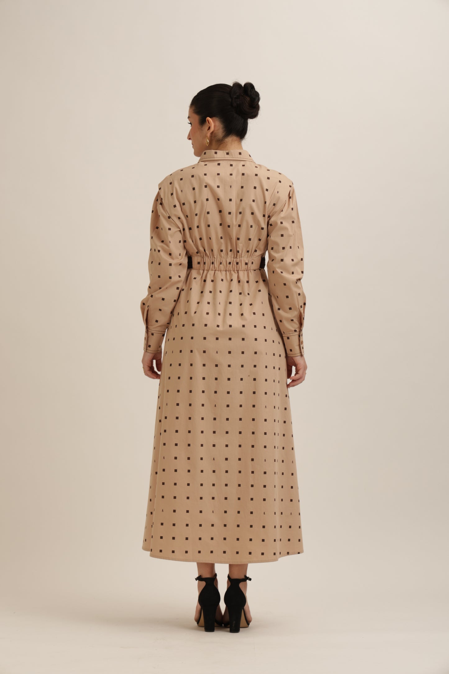 Belted Shirt Dress