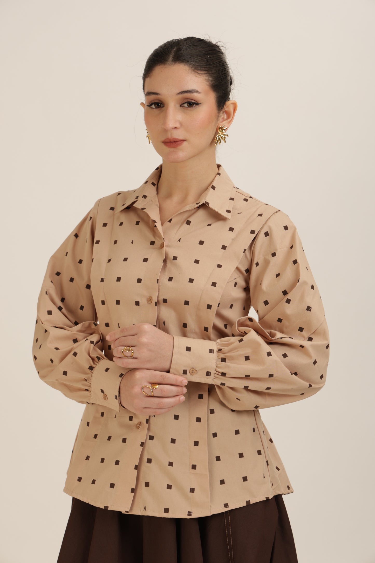 Ruffled Shirt