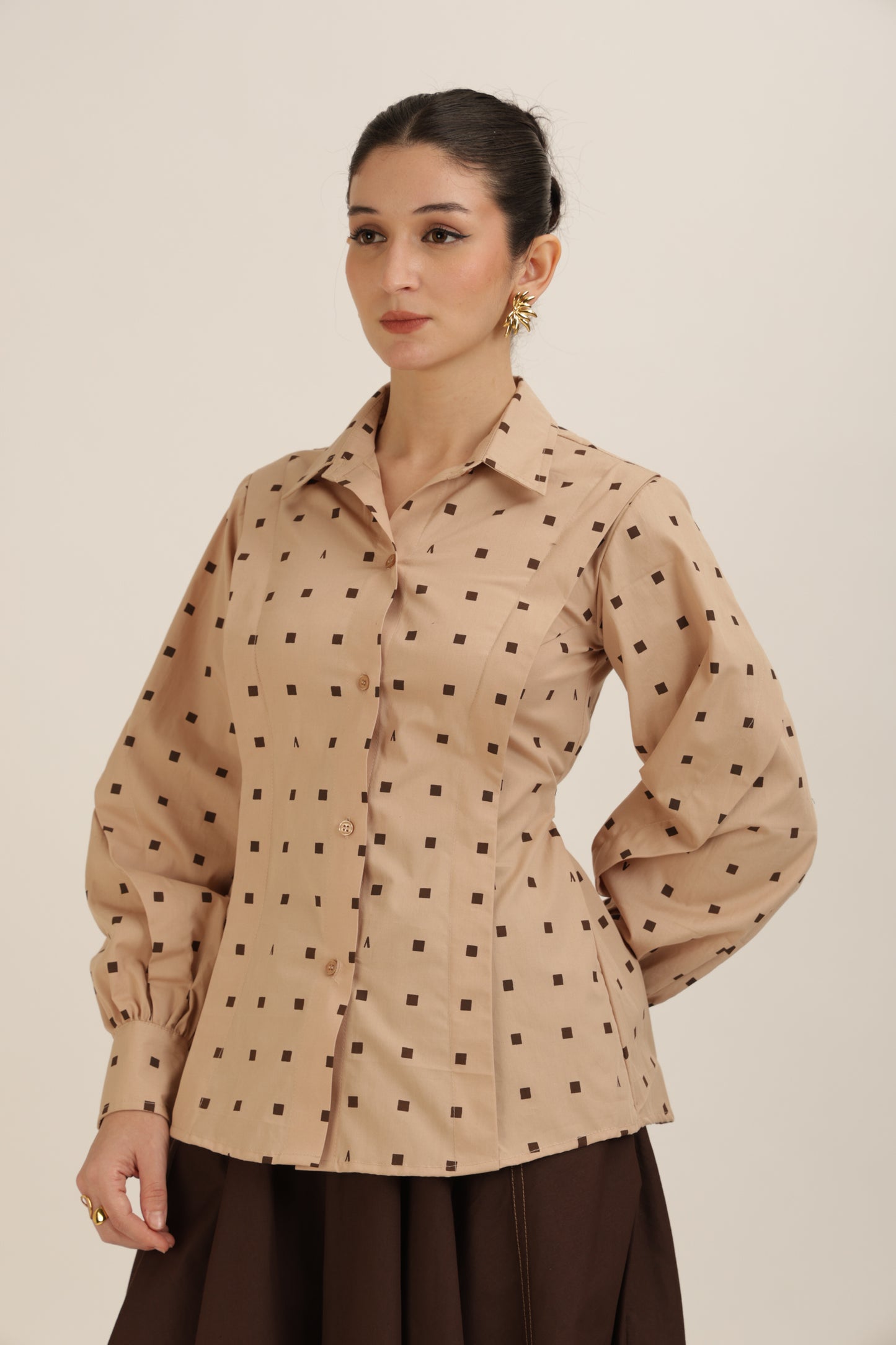 Ruffled Printed Set