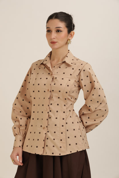 Ruffled Printed Set