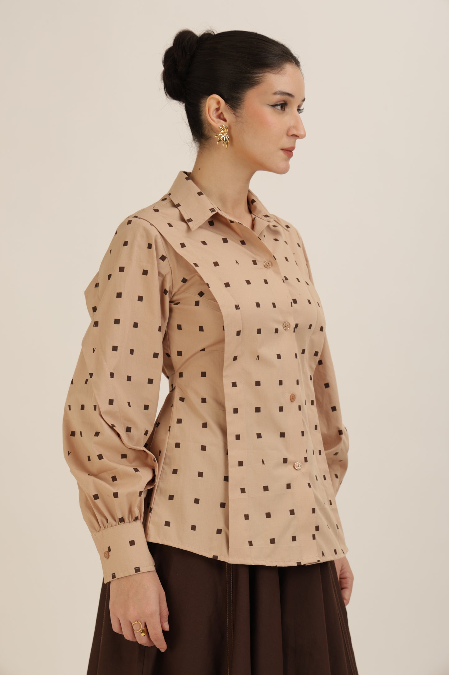 Ruffled Shirt