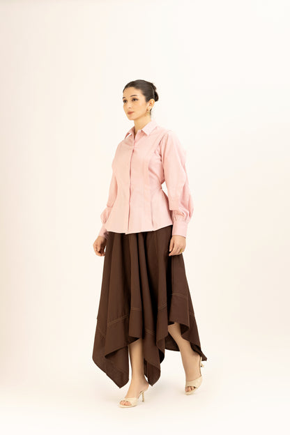 Angular Hem Skirt
