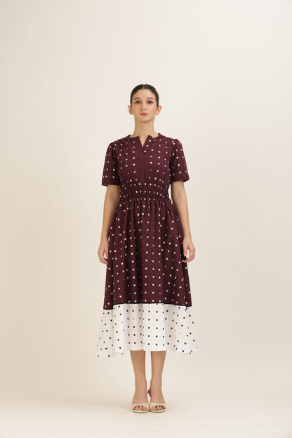 Pixel Midi Dress