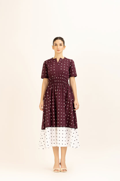 Pixel Midi Dress