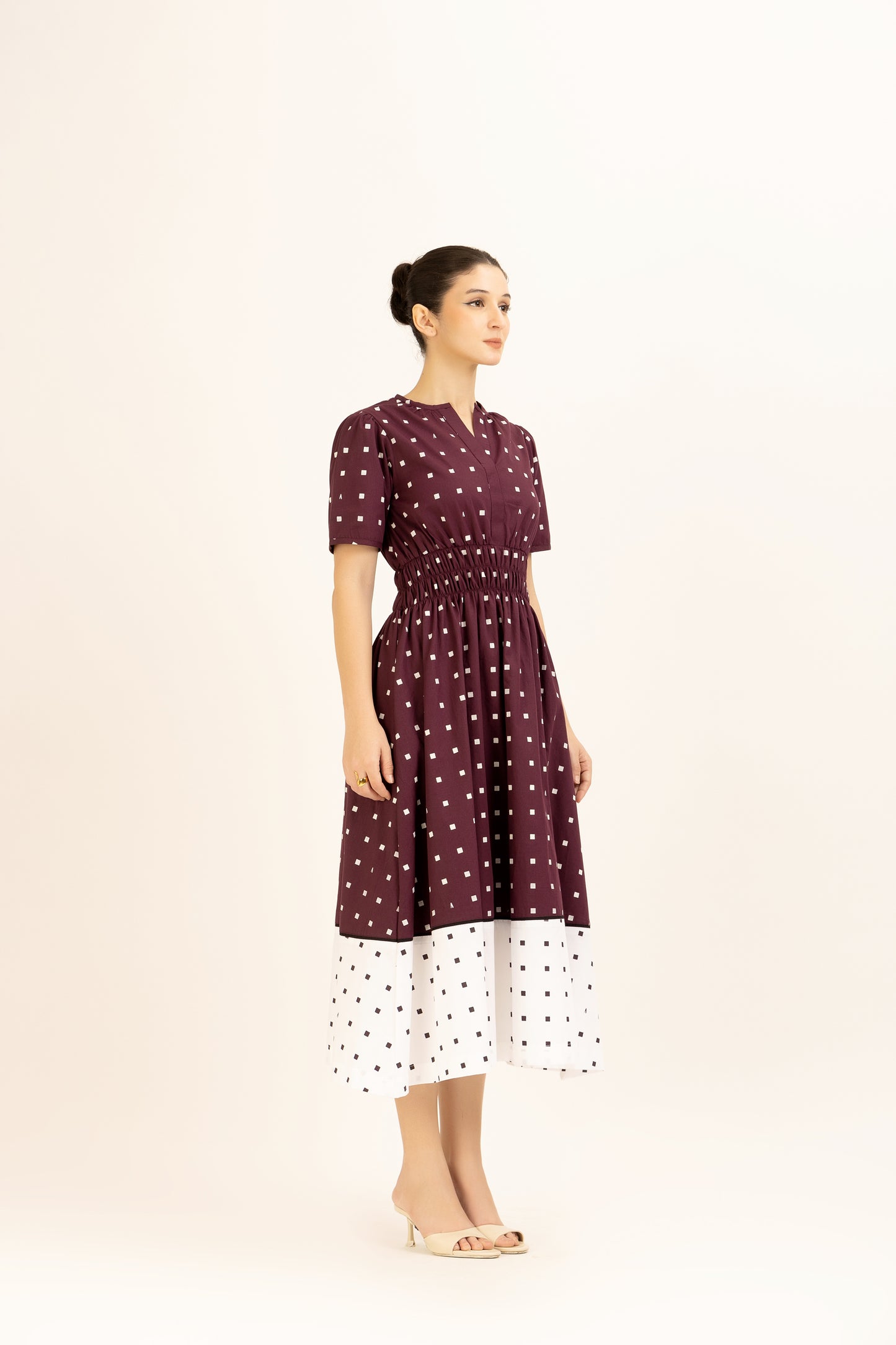Pixel Midi Dress