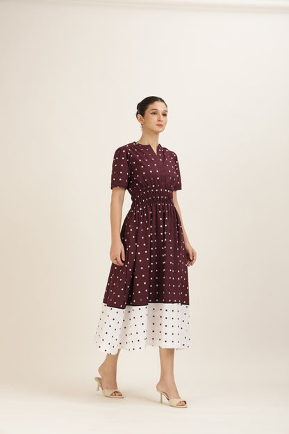 Pixel Midi Dress