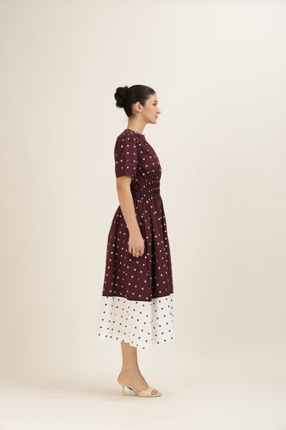 Pixel Midi Dress
