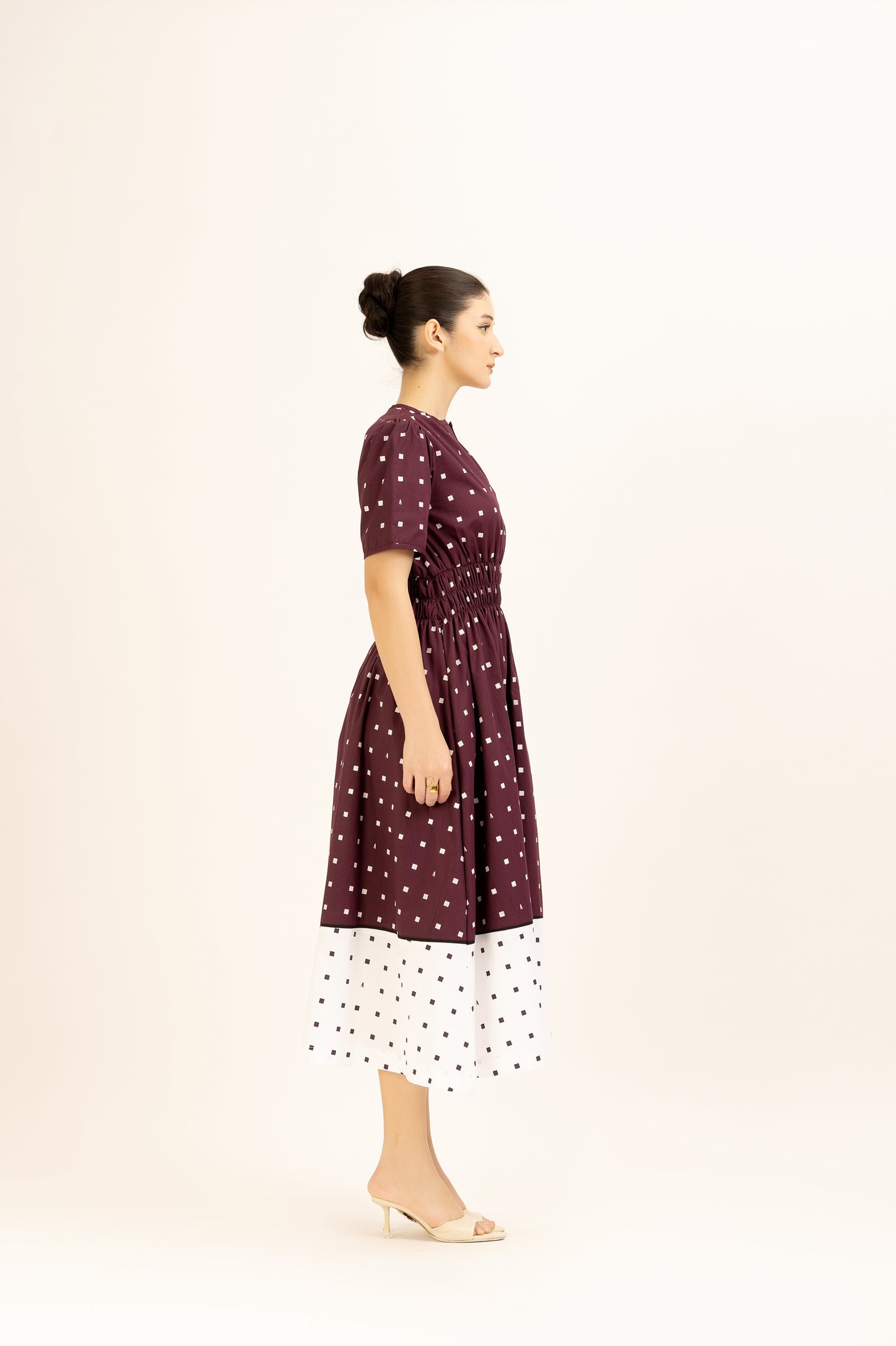Pixel Midi Dress