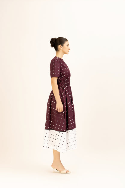 Pixel Midi Dress