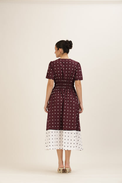 Pixel Midi Dress
