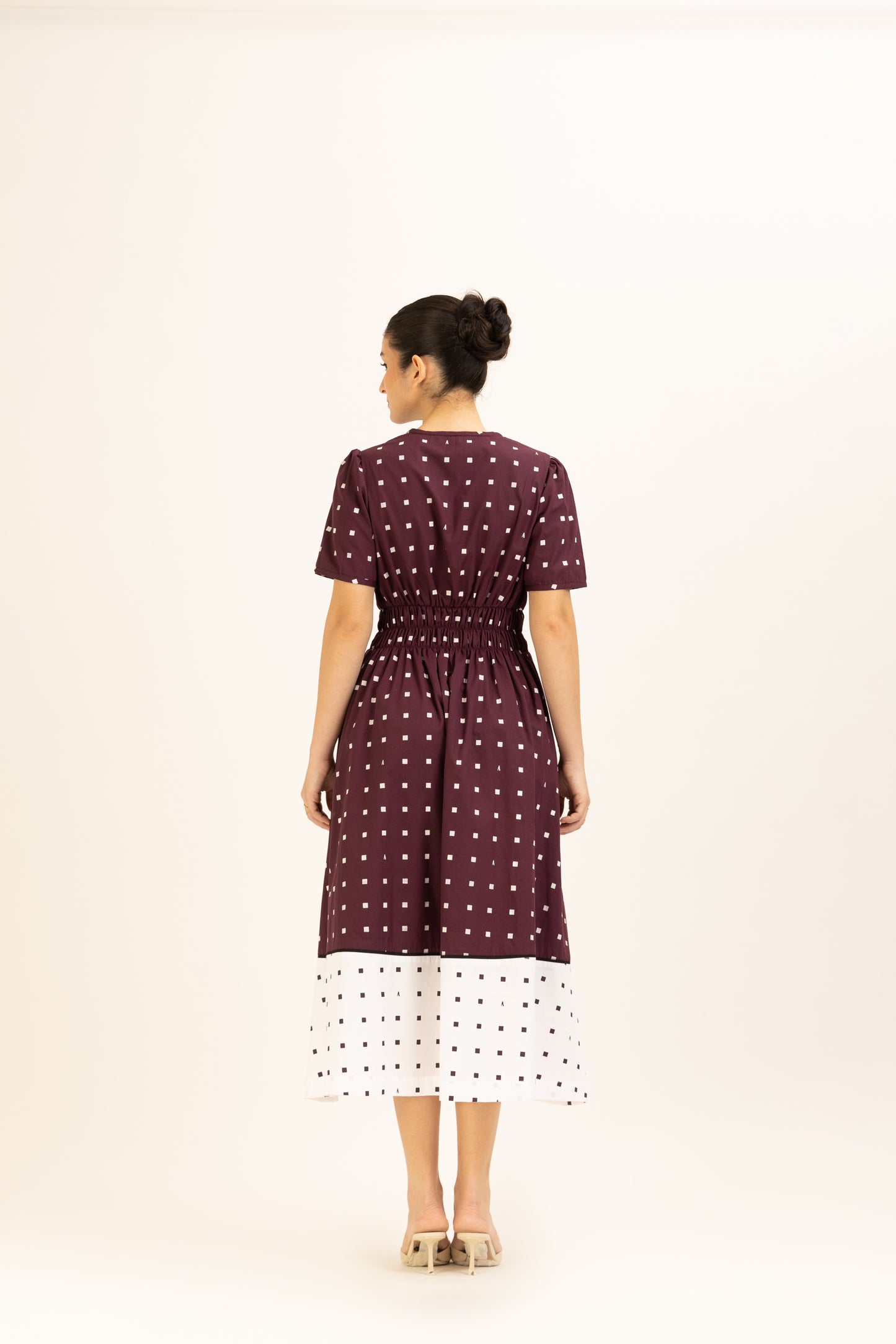 Pixel Midi Dress