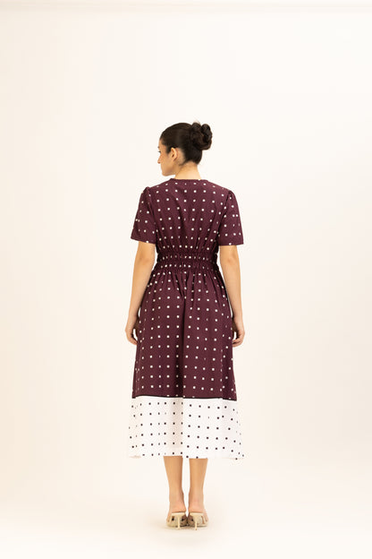 Pixel Midi Dress