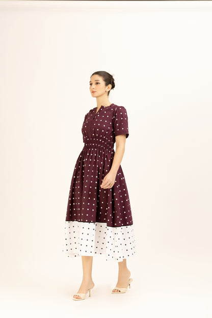 Pixel Midi Dress