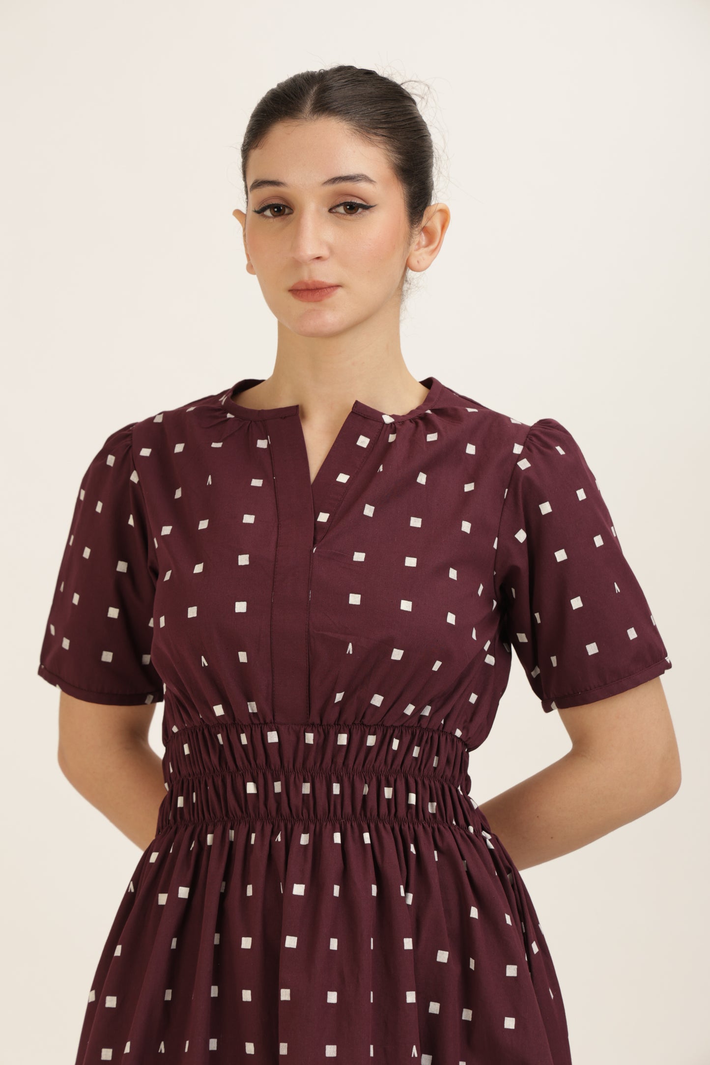 Pixel Midi Dress