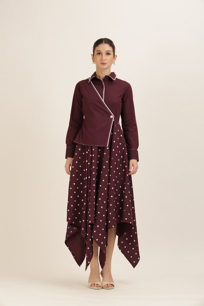 Tailored Panel Dress