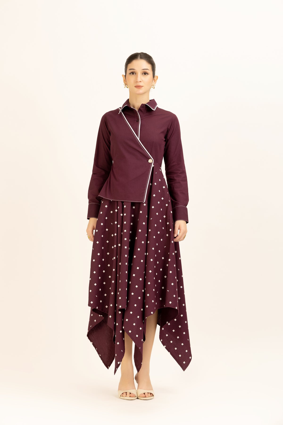 Tailored Panel Dress