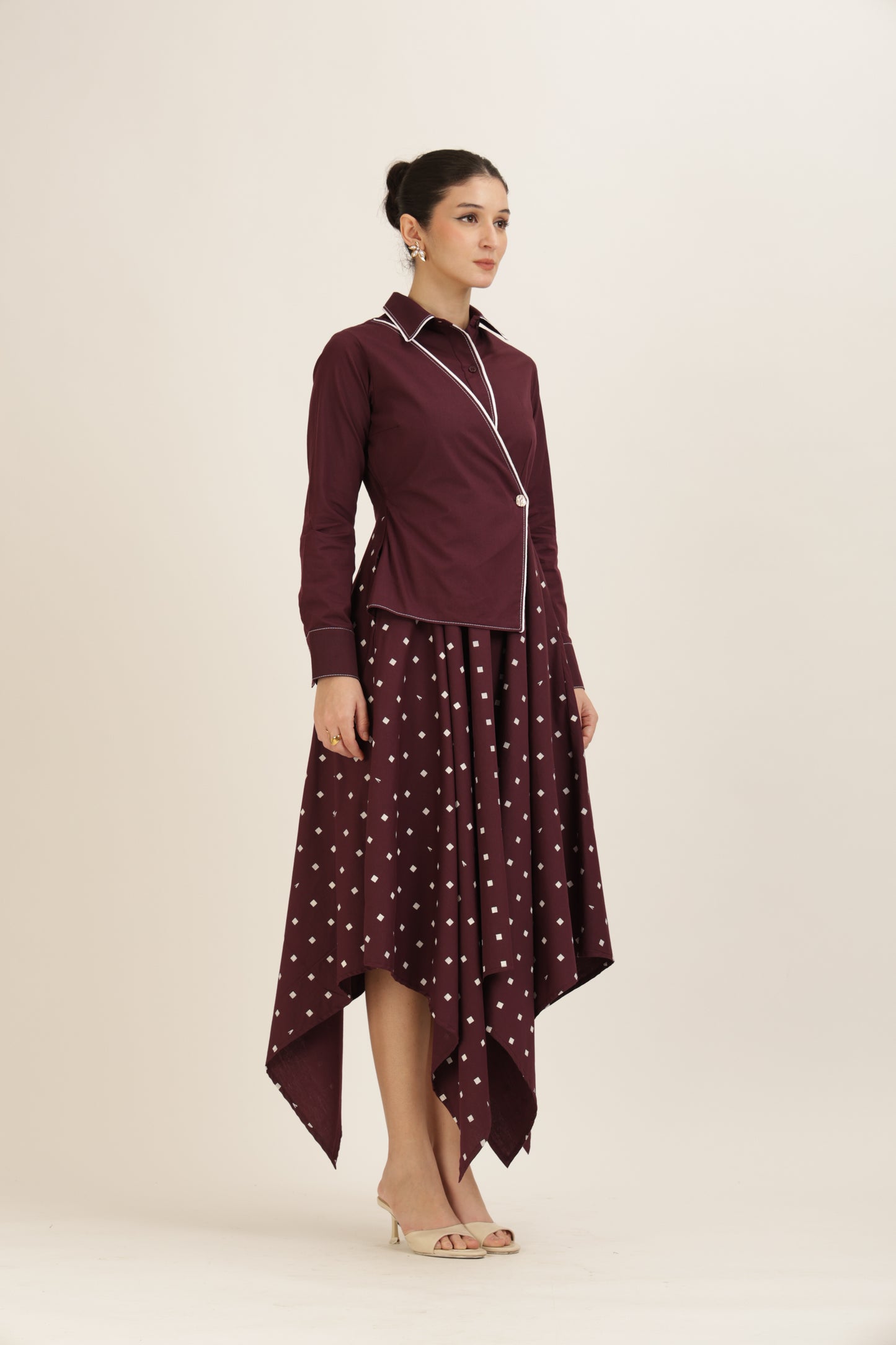 Tailored Panel Dress