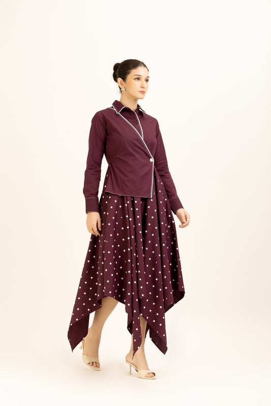 Tailored Panel Dress