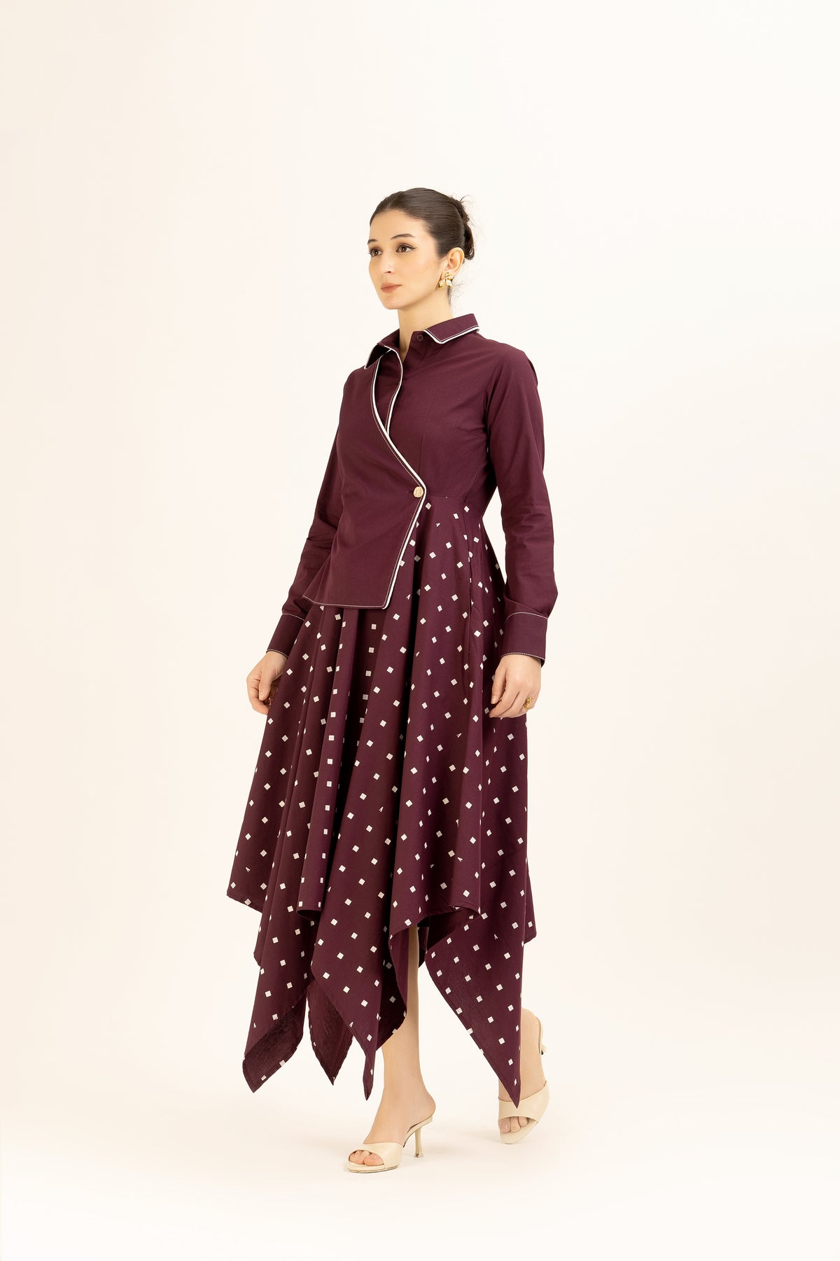 Tailored Panel Dress