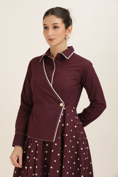 Tailored Panel Dress