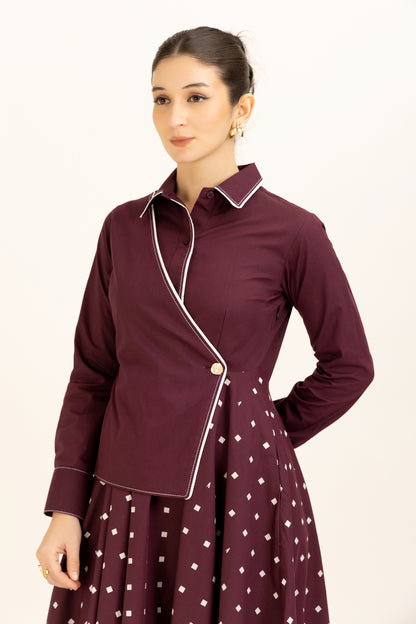 Tailored Panel Dress