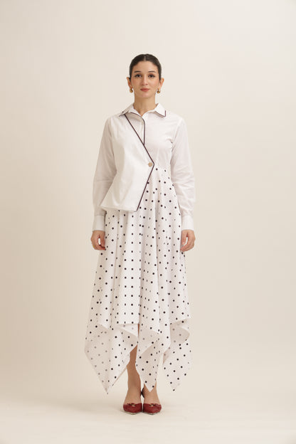 Tailored Panel Dress