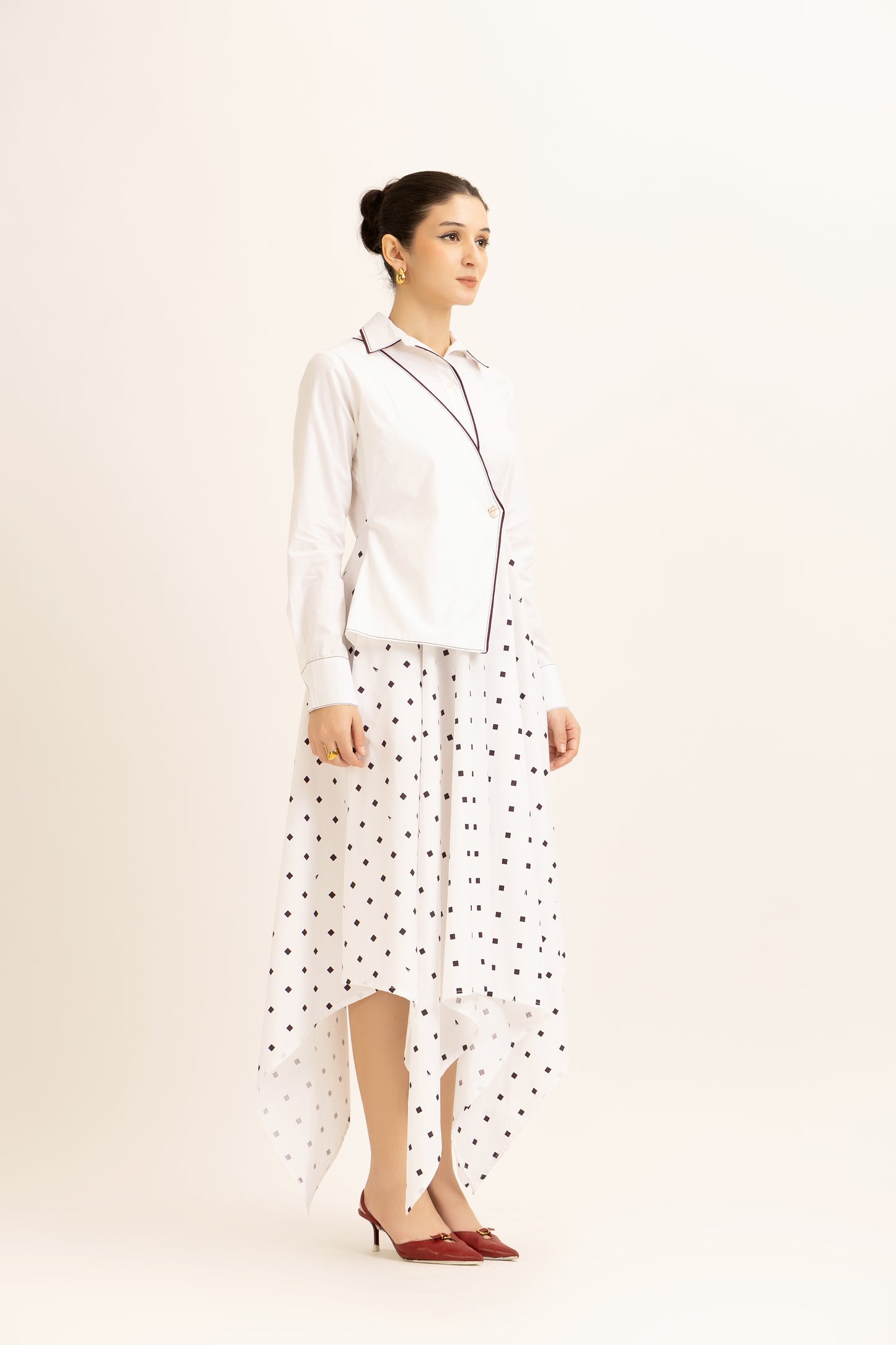 Tailored Panel Dress