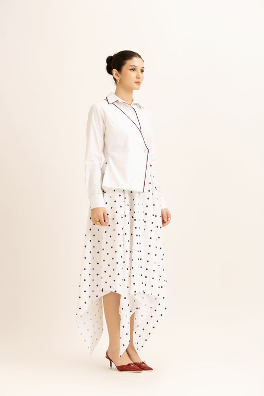 Tailored Panel Dress