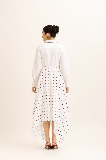 Tailored Panel Dress