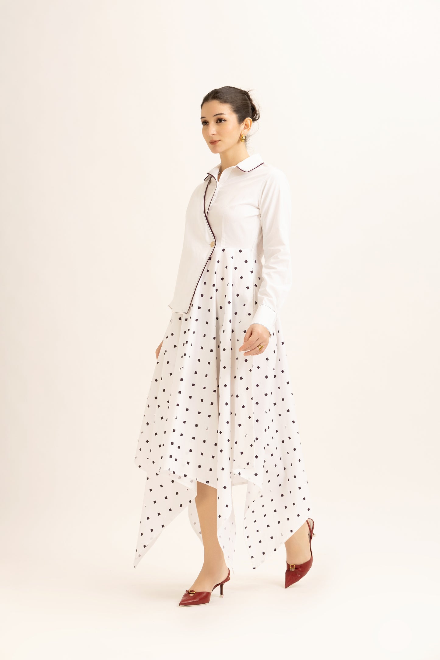 Tailored Panel Dress