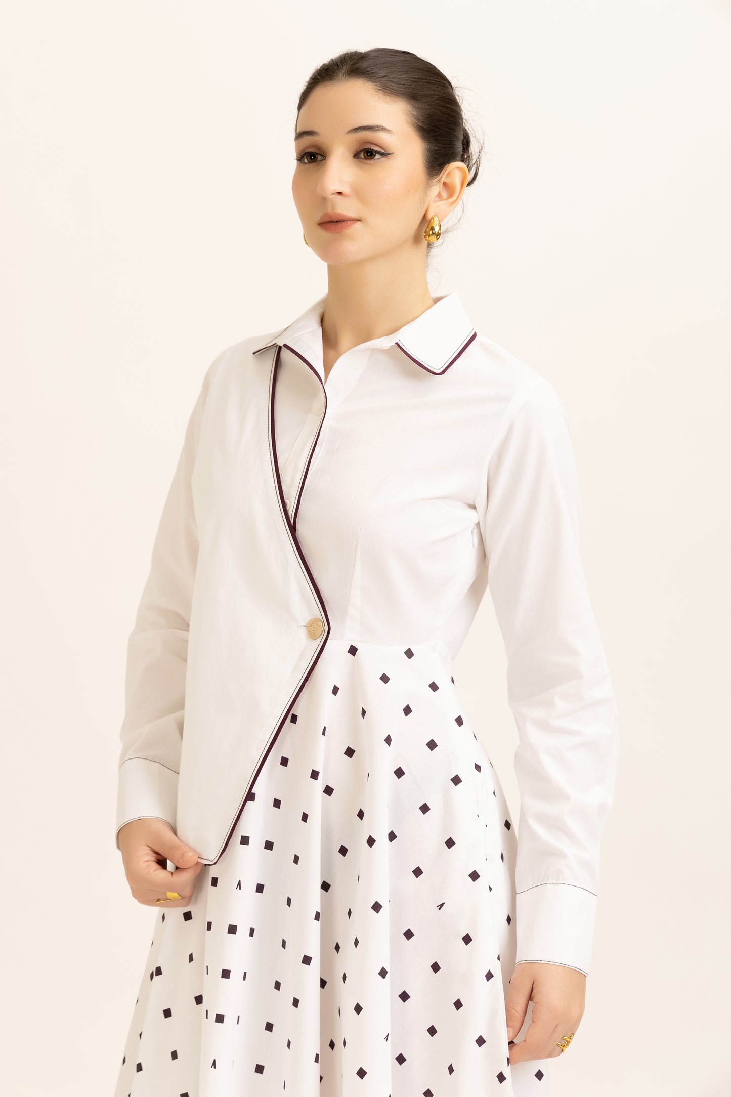 Tailored Panel Dress