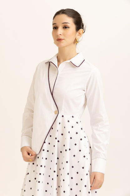 Tailored Panel Dress