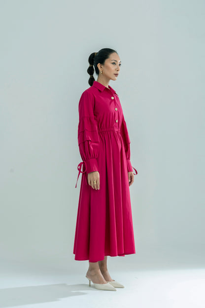 Statement Sleeve Dress