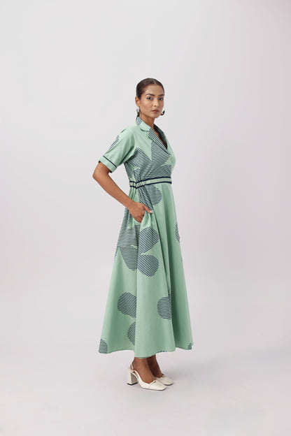 Blazer Dress Printed