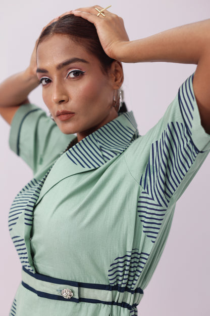 Blazer Dress Printed