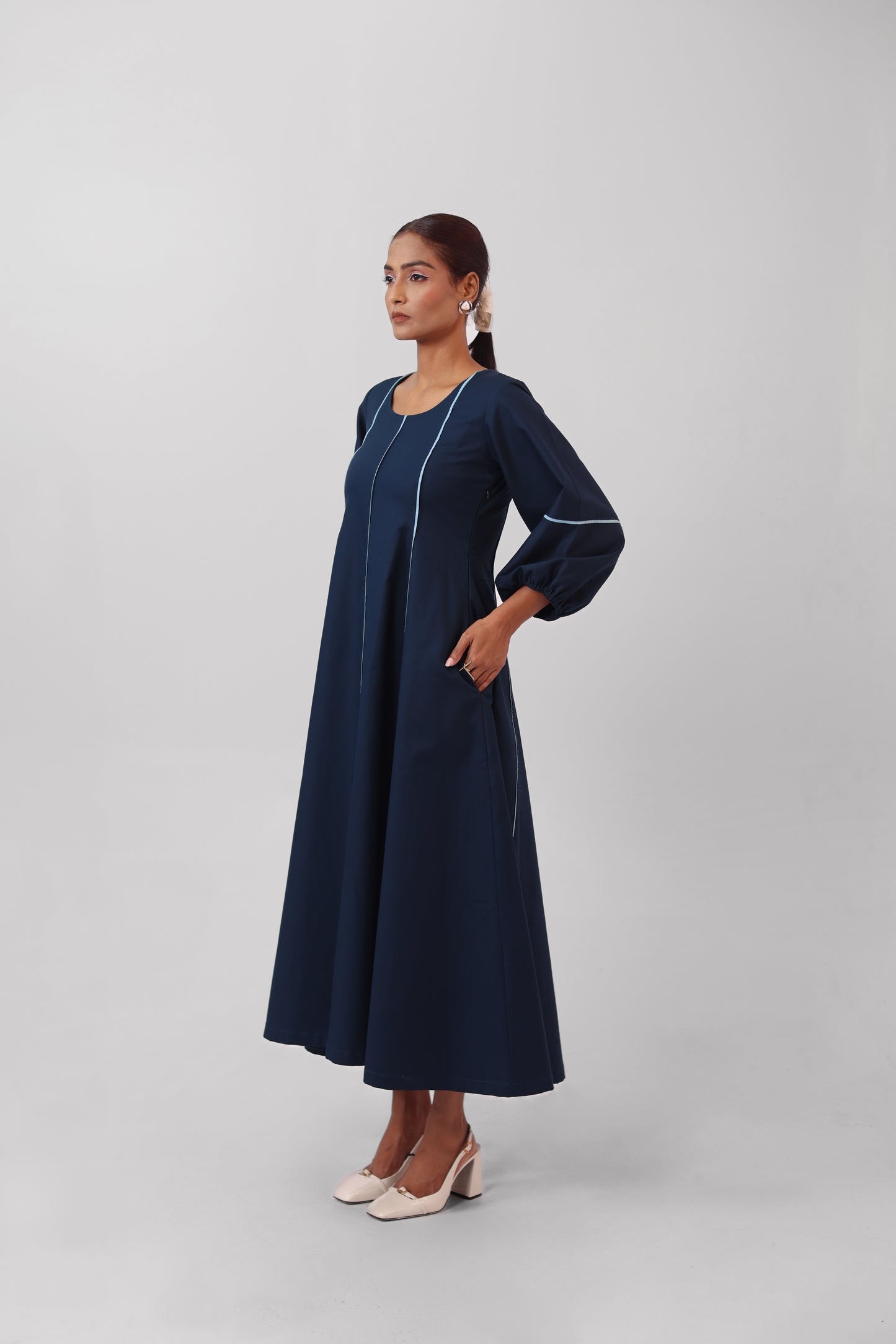 Contour Dress Navy