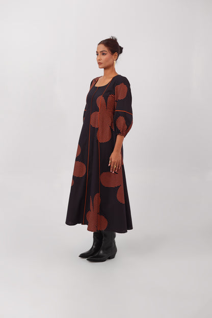 Contour Dress Printed