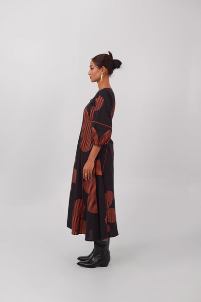 Contour Dress Printed