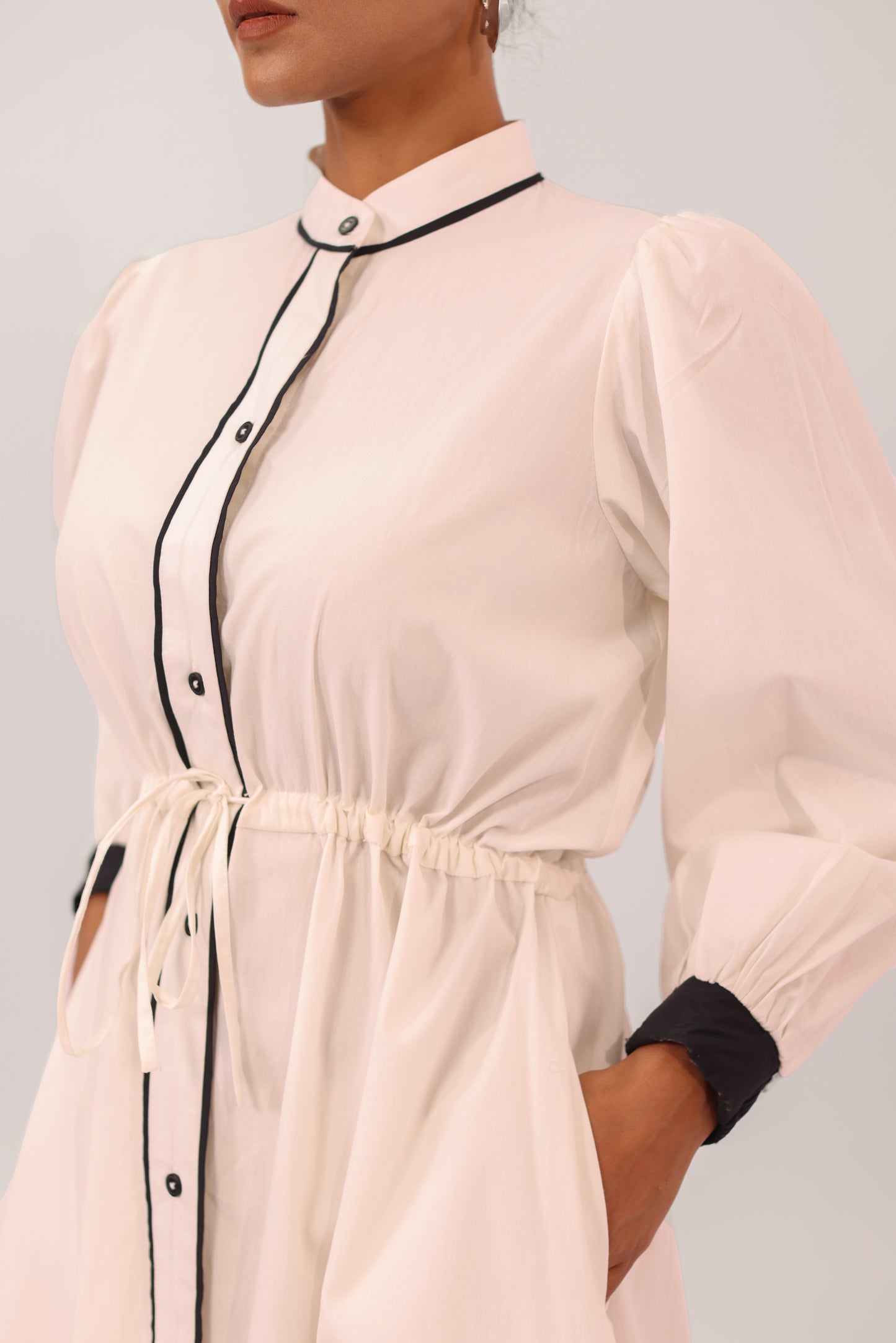 Easy Office Dress White