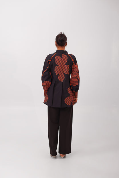 Tailored Printed Top